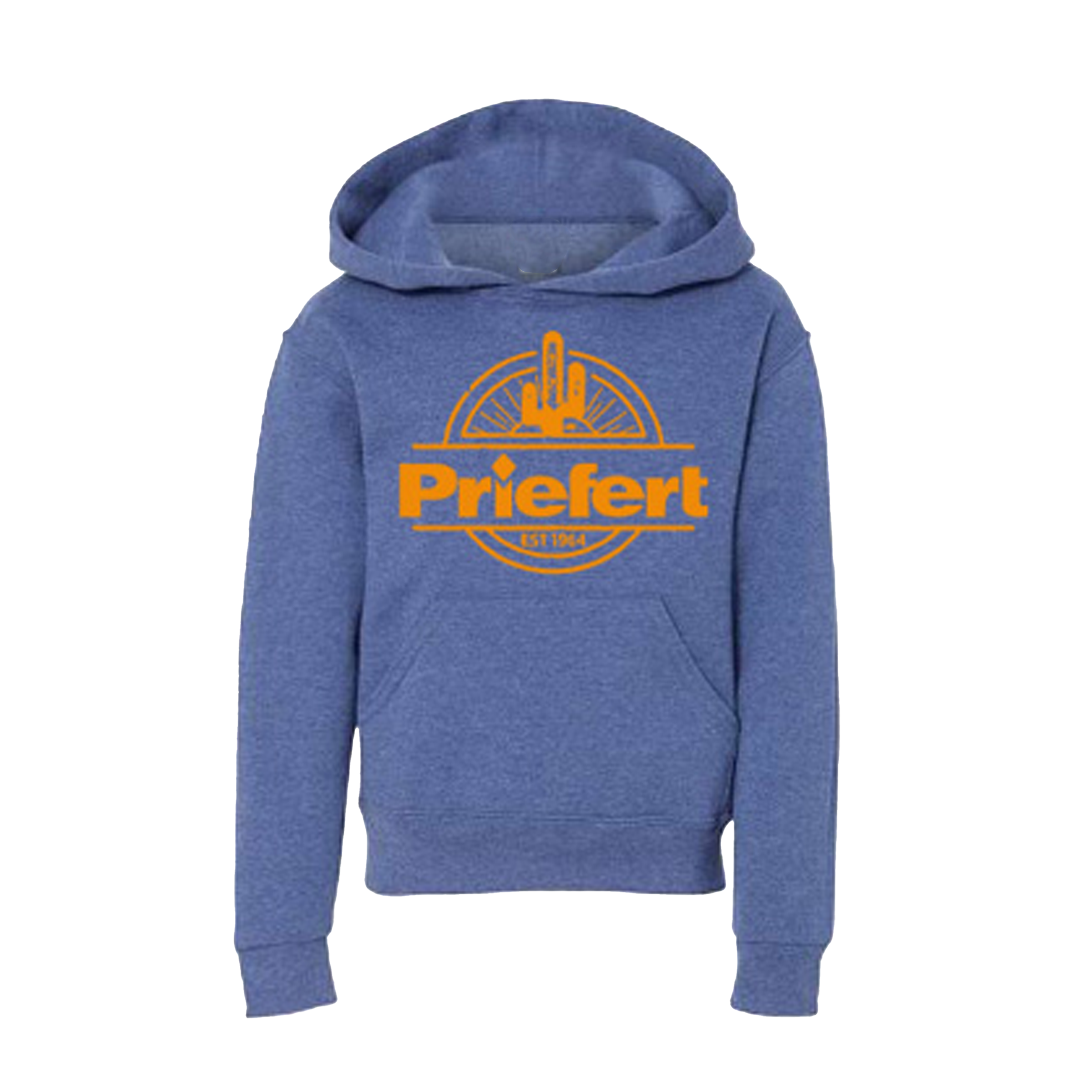 Kids Royal Cactus Priefert Hoodie