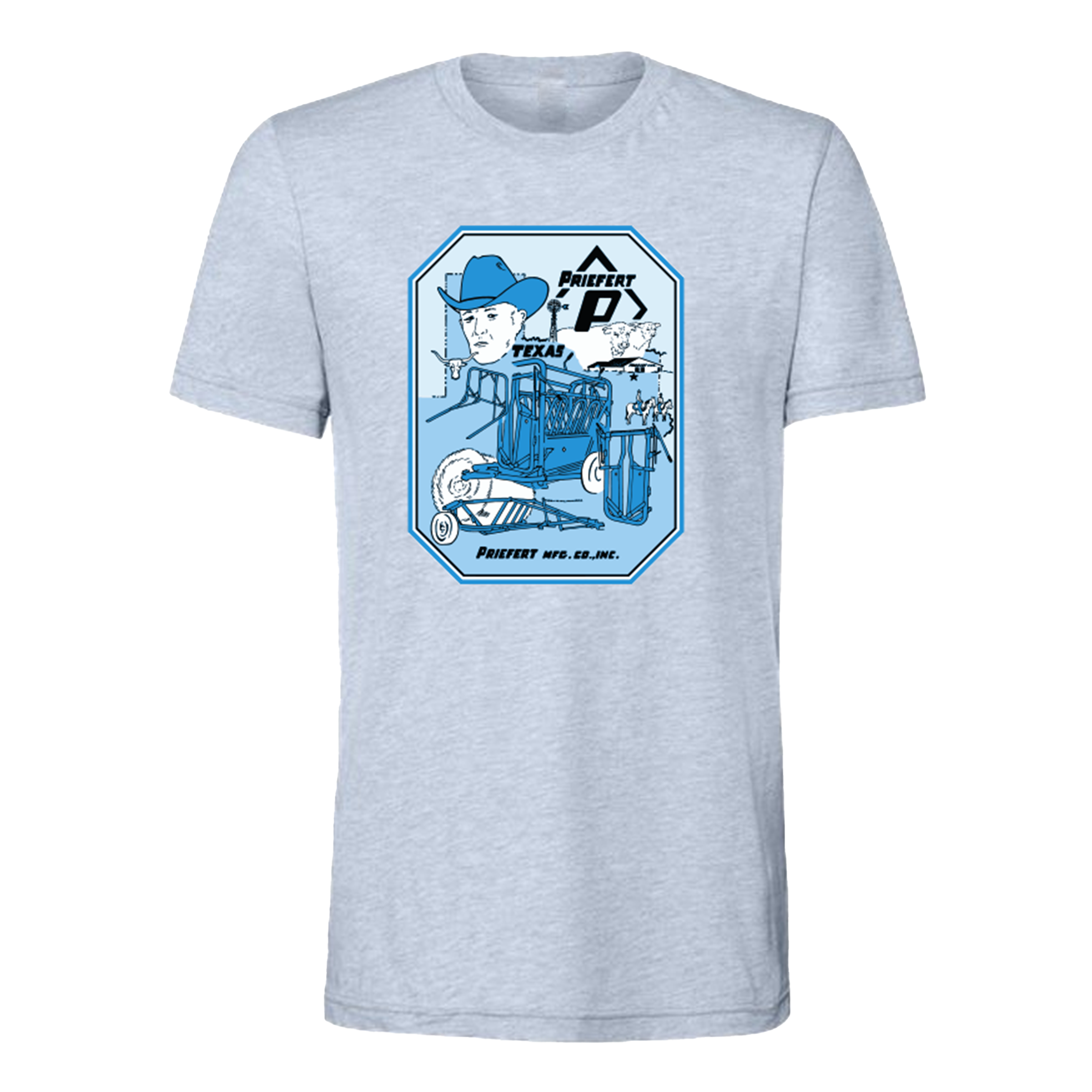 Priefert Throwback Ad T-Shirt