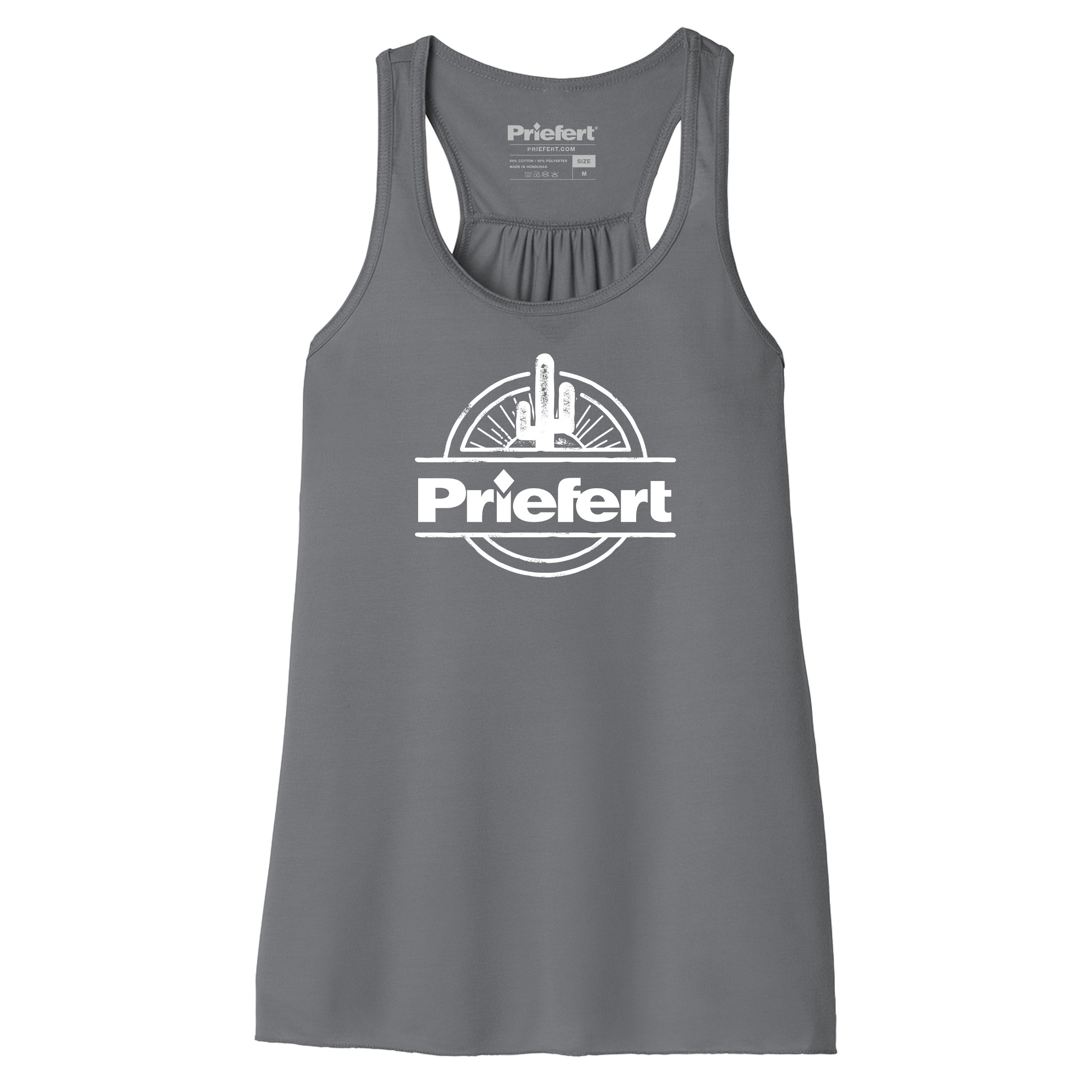 Women's Flowy Racerback Cactus Tank