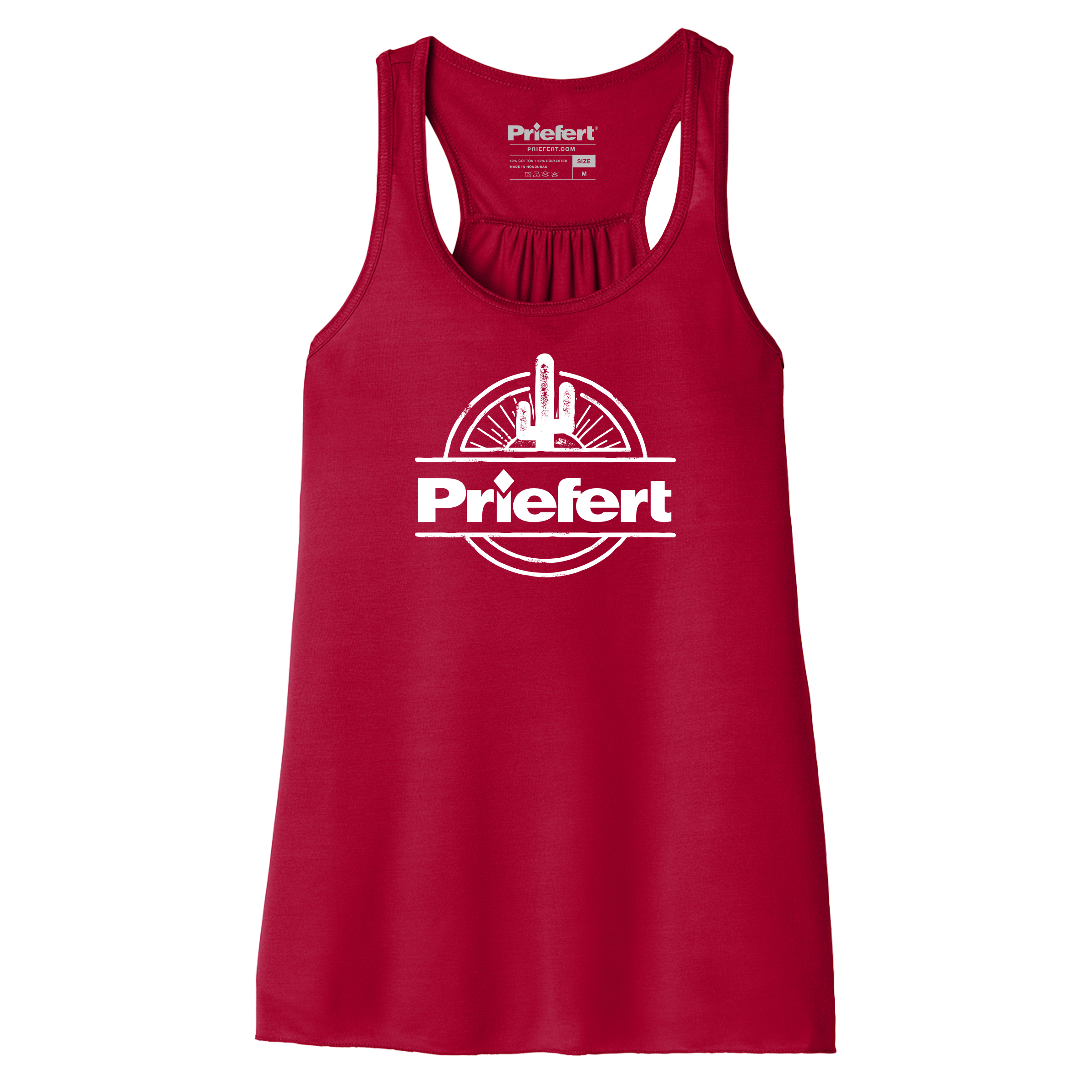 Women's Flowy Racerback Cactus Tank